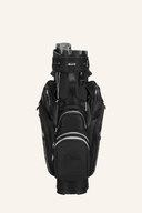 Leichtes Big Max Dri Lite Silencio 3 Cartbag mit mehreren Taschen und stabilem Griff, ideal für Golfausrüstung.