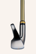 Majesty Prestigio XIV Eisensatz, klare Eiskristalle auf einem transparenten Eisensatz, perfekt für den Einsatz im Barbereich
