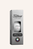 Titleist Pro V1X Left Dash 2026 Golfbälle, normale Bälle mit weißen Schlägern und gelbem Logo, für verbessertes Spiel.