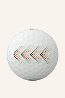 Titleist Velocity Aim 2026 Golfbälle, normale Bälle mit präziser Flugbahn, sichtbare Logo und Design auf der Oberfläche.