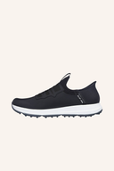 Skechers Elite 5 Slip-in Golfschuhe in Schwarz mit bequemer Passform und rutschfester Sohle für Golfspieler
