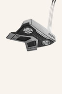 Scotty Cameron Phantom 11 Putter mit schwarzem Griff und satinierter Oberfläche, für präzises Putten auf dem Golfplatz.
