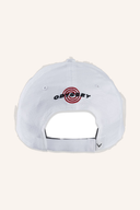 Callaway Stitch Magnet Golf Cap, schwarze Kappe mit Stickerei und Magnetverschluss, ideal für Golfspieler