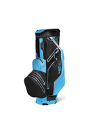 Leicht wasserdichter Sun Mountain H2NO Light Cartbag mit mehreren Fächern und stabilem Griff, ideal für Golfrunden.