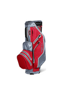 Leichter, wasserfester Sun Mountain H2NO Light Cartbag mit mehreren Fächern für Golfschläger und Zubehör.
