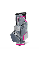 Leichter, wasserdichter Sun Mountain H2NO Light Cartbag für Golfschläger, mit robustem Design und mehreren Fächern.
