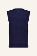 Ralph Lauren RLX Pullover-Vest aus weichem Stoff, gestricktes Design, bequemer Sitz, in neutralen Farben sichtbar.