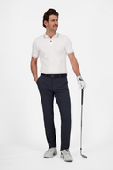 Lange Golfhose von Alberto Rookie 3xDRY Cooler, atmungsaktive und schnelle Trocknung, moderne Passform, ideal für Golfspieler.
