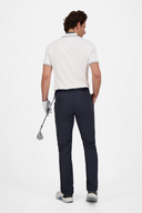 Lange Golfhose Alberto Rookie 3xDRY Cooler für Damen, atmungsaktiv und bequem, mit elastischem Bund und stylischem Design.