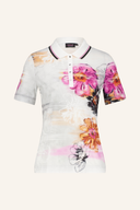 Kurzes Poloshirt von Golfino, bequemes T-Shirt mit Kragen und Knopfleiste, ideal für sportliche Freizeitoutfits.