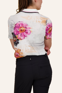 Kurzärmliches Poloshirt von Golfino, bequemes T-Shirt aus weichem Stoff mit Kragen und Knopfleiste, in verschiedenen Farben.