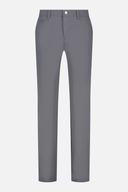 Lange Alberto Rookie 3xDRY Golfhose in Grau mit elastischem Bund und gerader Passform, atmungsaktiv und bequem für das Golfspiel.