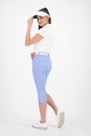 Alberto Mona-C Capri Hose, lange Damenhosen in schwarzer Farbe, bequemes Design, perfekt für sommerliche Outfits.