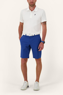Kurze Golfshorts von Alberto, Earnie WR Revolutional, aus leichter, atmungsaktiver Stoff, ideal für Golf im Sommer.