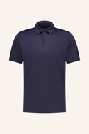 Bogner Jago Stripe Poloshirt, rotes und weiß gestreiftes Polohemd für Herren, bequemes Baumwollmaterial, klassischer Kragen