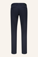 Lange Alberto Rookie Stretch Energy Hose in dunklem Stoff mit elastischem Bund und Reißverschluss.