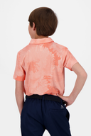 Adidas Flower Mesh Poloshirt in weiß mit Blumenmuster, kurzärmliges Poloshirt aus Mesh-Stoff, modischer Damen-Polo-Shirt