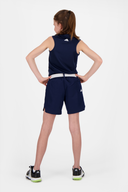 Adidas Heat.Rdy Print Poloshirt in blau mit Logo und Druck, kurze Ärmel, sportlicher Polo für Herren