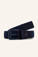 Adidas geflochtener Stretch-Gürtel aus Baumwolle mit elastischem Design, braune Farbe, modischer Accessoire für Damen und Herren