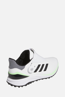 Adidas Solarmotion Boa 24 Golfschuhe, spikeless, mit schwarzem Obermaterial und bequemer Passform, für sportliches Golfspiel.