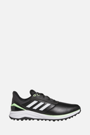 Adidas Solarmotion 24 Golfschuhe, spikeless, schwarz mit weißem Logo, bequeme Golf-Schuhe mit rutschfesten Sohlen