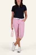 Alberto Mona-C Revolutional Check kurze Hose, sommerliche kurze Hose mit Karomuster und elastischem Bund, Fronttaschen, für Damen