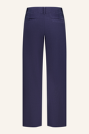 LUISE-WL Leinen-Twillhose von Alberto, lange Hose in beigem Leinenstoff, sichtbare Passform und Stoffdetails