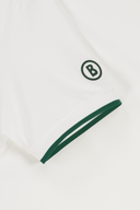 Rotes Bogner Cody Poloshirt aus Baumwolle mit Kragen und Knopfleiste, auf einem weißen Hintergrund fotografiert
