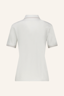 Helles CAYLEE Poloshirt von Bogner, bequemes T-Shirt mit Kragen, aus weichem Stoff, auf weißem Hintergrund.