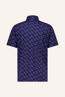 Polo pour homme de la marque Meyer, polo vert à col et patte de boutonnage, coupe décontractée et confortable, photographié sur fond blanc