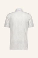 Adidas Ultimate365 Micro Texture Polo, bequemes Poloshirt aus atmungsaktivem Micro-Textur-Stoff, auf einem weißen Hintergrund gezeigt