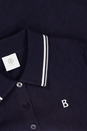 Mandy Poloshirt von Bogner, blaues Polo mit Kragen und Knopfleiste, sportlich und elegant für Damen.