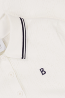 Bogner Mandy Poloshirt in hellblau mit Knopfleiste und Logo-Applikation, leichte Baumwollqualität, sportlicher Look