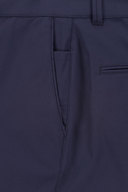 Lange Bogner Anjo3 Golfhose in dunklem Grün mit elastischem Bund und klassischen Passform, ideal für Golf und Freizeit.
