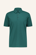 Adidas MR Stripe Polo 2 Poloshirt in blau mit Streifenmuster und Knopfleiste, bequemes Damenpolo aus Baumwolle.