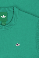 Adidas Originals Cashmere Pullunder, gemütlicher schwarzer Kaschmir-Westen für Damen, Nahaufnahme des Stoffes und Details