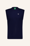 Adidas Originals Cashmere Pullover, weicher schwarzer Kaschmir-Pullunder mit Rundhalsausschnitt und Logo-Details.
