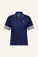 3-Streifen Poloshirt