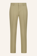 Lange Meyer Ascona Golfhose in neutral Farbe, zeigt den detaillierten Stoff und den klassischen Schnitt.