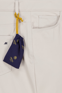 Lange Golfhose von Meyer in Pebble Beach Design, bequemes Stretchmaterial, klassische Passform, ideal für Golf und Freizeit.