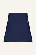 Hoch taillierter A-Linien Skort mit Reißverschluss von MDC Sportwear, aus bequemem Stoff für sportliche Aktivitäten.
