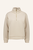 MDC Sportwear Sweat Troyer Longsleeves in dunklem Grau, bequemes Oberteil mit Reißverschluss und Kapuze, ideal für sportliche Aktivitäten