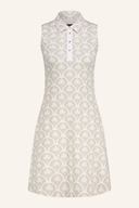 Polo Print Kleid von MDC Sportwear, sommerliches Kleid mit Polomuster, kurze Ärmel, leichte Baumwolle, modisches Design