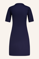 Halbarm Golfkleid von MDC Sportwear mit kragen, in hellgrüner Farbe, für Damen, auf einem weißen Hintergrund.