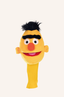 Puppets Headcover Bert Driver, schützender Golfschlägerkopfbezug mit buntem Design, aus weichem Material für Driver.