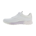 Ecco S-Three Golfschuhe aus Leder mit Schnürung und rutschfester Sohle, perfekt für den Golfplatz.