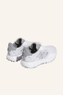 Adidas S2G SL 23 Golfschuhe in Weiß mit schwarzer Sohle, ideal für Golfplatz, mit modernen, bequemen Design