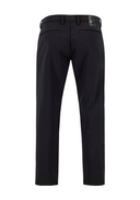 Rookie Stretch Energy Golfhose von Alberto, lange Hose mit elastischem Material, Rückansicht mit Taschen und sportlichem Design.