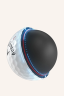 Callaway Chrome Soft Tour X Triple Track 2024 Golfbälle, weiße Bälle mit Triple Track Linien für bessere Präzision.
