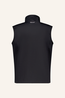 Abacus Lytham Softshell Weste in dunkelblau, atmungsaktive und wasserabweisende Herrenweste mit Kapuze, ideal für Outdoor-Aktivitäten